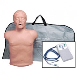 Simulaids/Nasco - Simulaids Dijital Göstergeli Yarım Boy Yetişkin CPR Mankeni